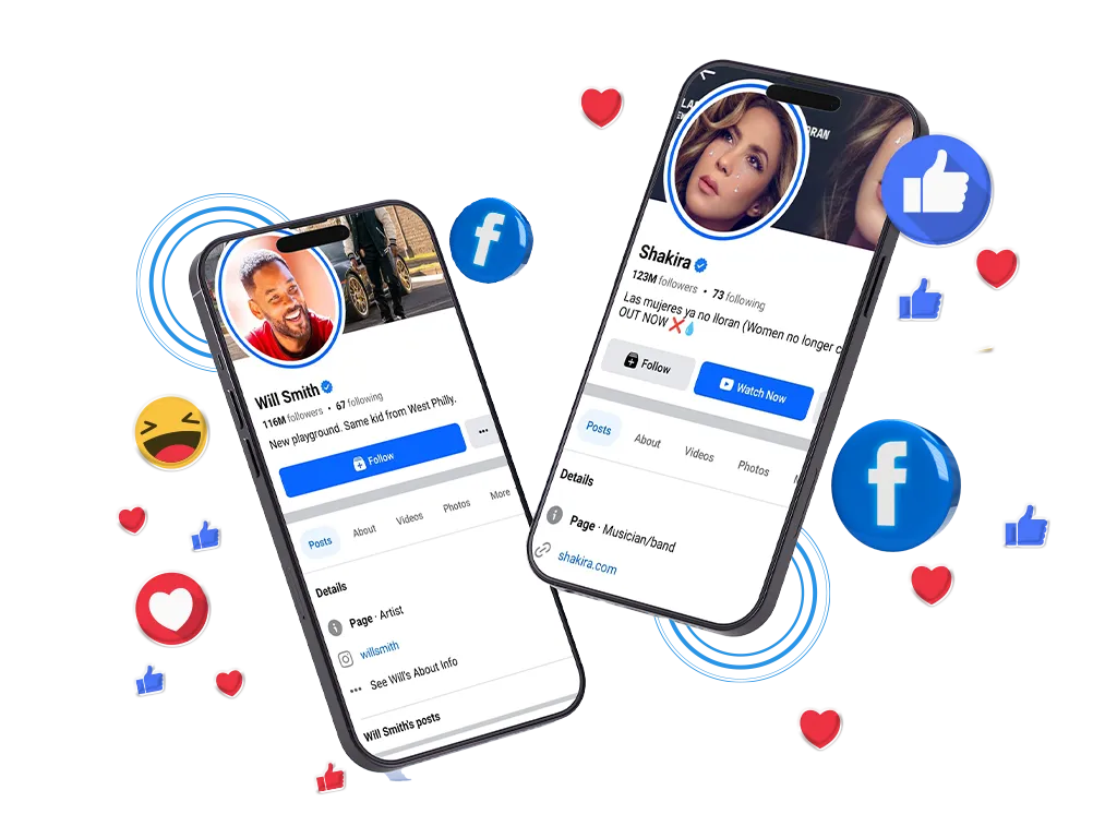 Image showing Facebook Profile Likes highlights